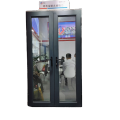 Professional Manufacturer Fire-rated Glass White Sliding Aluminum Fire Door